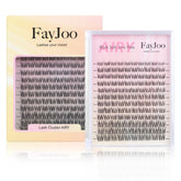 FayJoo AIRY 12 lash only pack with ultra-thin band for natural daily wear