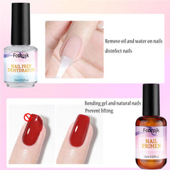 Fcozpjk nail prep kit setup shows organized essentials for professional results.