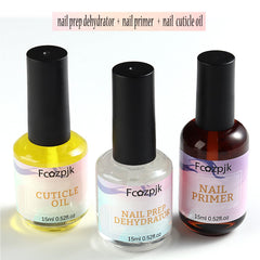 Fcozpjk nail primer bottle enhances adhesion for longer-lasting polish.