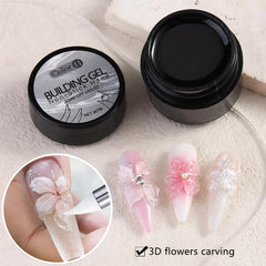 Fcozpjk solid builder gel for nail extensions and strong sculpting.