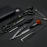 Fcysy hair scissors 6-inch with precision blades for smooth trims at home or in the salon.