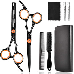 Fcysy hair scissors 6inch blade for precise home trims