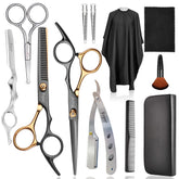 Fcysy professional hair cutting scissors kit for precise, smooth cuts at home or salon