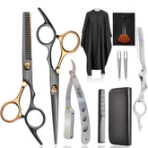 Fcysy professional hair scissors 6-inch close-up for precise trimming in salon use.
