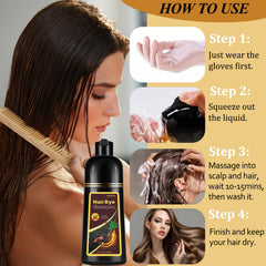 Fedulili plant extracts nourish hair for a smoother, shinier look.