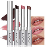 FeiCuiYun 3Pcs lip stain set offers versatile sheer color for daily looks.