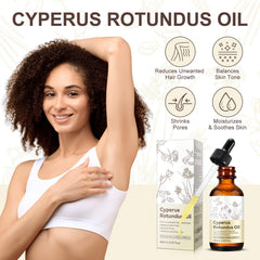 FEISIDUNWSF Cyperus Rotundus Oil for hair regrowth look refinement maintains smooth results