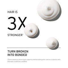 Fekkai PowerBond conditioner bottle label closeup emphasizes vegan and sulfate-free formula