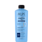 Felps Omega Sensitive bottle closeup highlights formaldehyde-free formula benefits