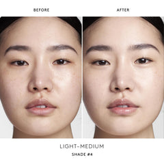 Smooth blending with the Eaze Drop Blur Stick creates an even skin tone.
