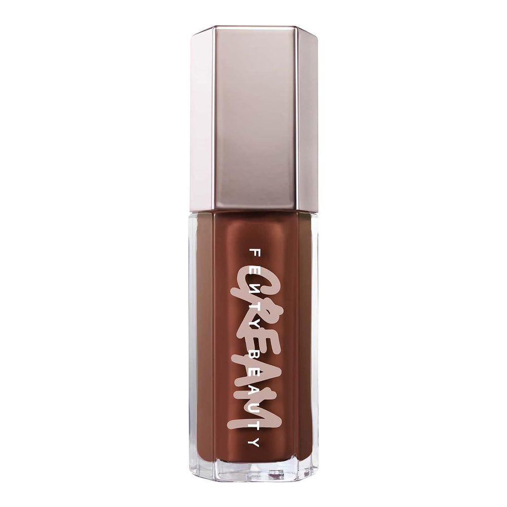 Fenty Beauty Gloss Bomb Color Drip Cookie Jar close-up showing rich color and shine