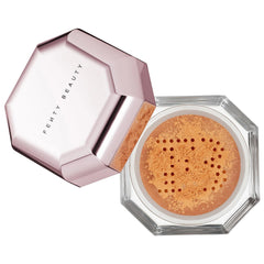 Fenty Beauty Mini Pro Filt’r Honey powder with applicator for on-the-go touch-ups