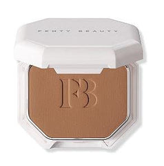 Fenty Beauty Pro Filt'r Soft Matte Powder Foundation compact showing matte finish and shade range.