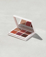 Fenty Beauty Snap Shadows True Neutrals open palette showing six shades for versatile looks.