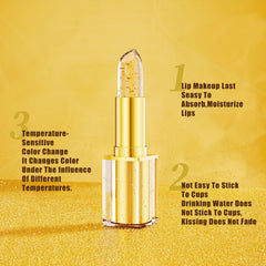 Fenvio Lipstick nourishes lips with plant oils for lasting hydration.
