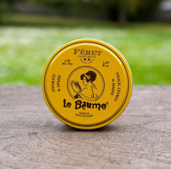 Feret Le Baume hydrating balm for dry lips and rough cuticles.