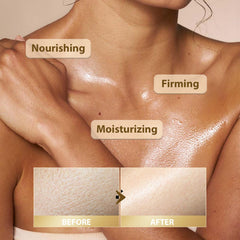 After-shower application on arms and legs with quick absorption