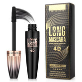 FGHJ 4D Silk Fiber Mascara bottle showing waterproof, long-lasting wear.
