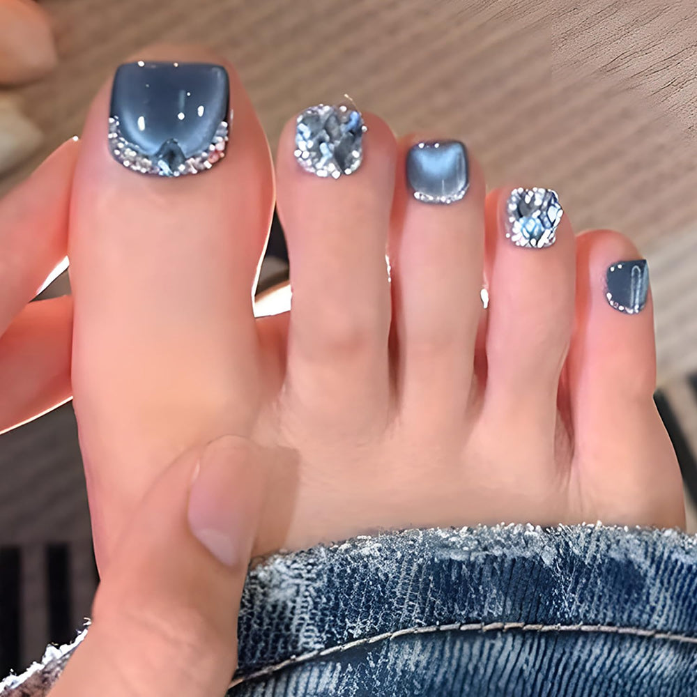FIEONCIY toe nails with designs collection for easy at-home manicure.