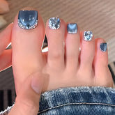 FIEONCIY toe nails with designs collection for easy at-home manicure.