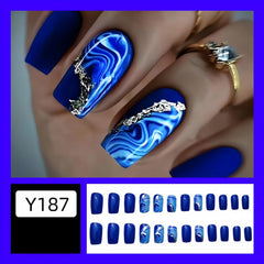 FIEONCIY glossy full-cover nails showcase salon-like finish at home