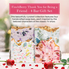 FinchBerry Dorothy soap image, nostalgic fragrance elevates shower routine.