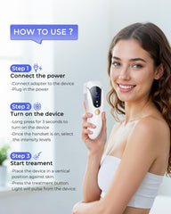 Finequin Air 15 skin-sensor ensures safe flashes by detecting skin