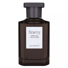 Fine'ry Sweet on the Outside bottle shows vanilla-wood notes for everyday elegance.
