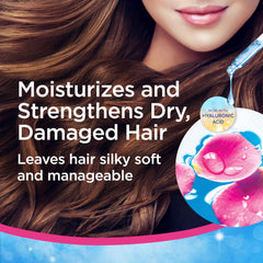 FINESSE Restore close-up highlights camellia oil infusion benefits for hair.