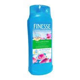 FINESSE Volumize bottle front view highlighting a lightweight formula for fuller hair