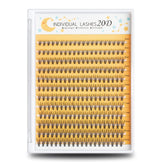 FinyDreamy 240pcs individual lashes pack for precise salon-style application.
