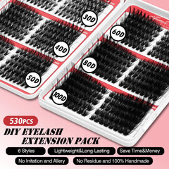 FinyDreamy lash tweezers for precise cluster placement.