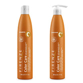 Firenze Professional Color Care Bundle shampoo bottle demonstrates color-safe cleansing for blonde hair