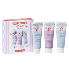 First Aid Beauty Pure Skin Face Cleanser travel size for gentle cleansing