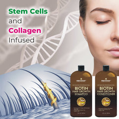 First Botany Biotin Hair Growth Shampoo foam close-up emphasizing creamy lather and coconut oil cleansing.