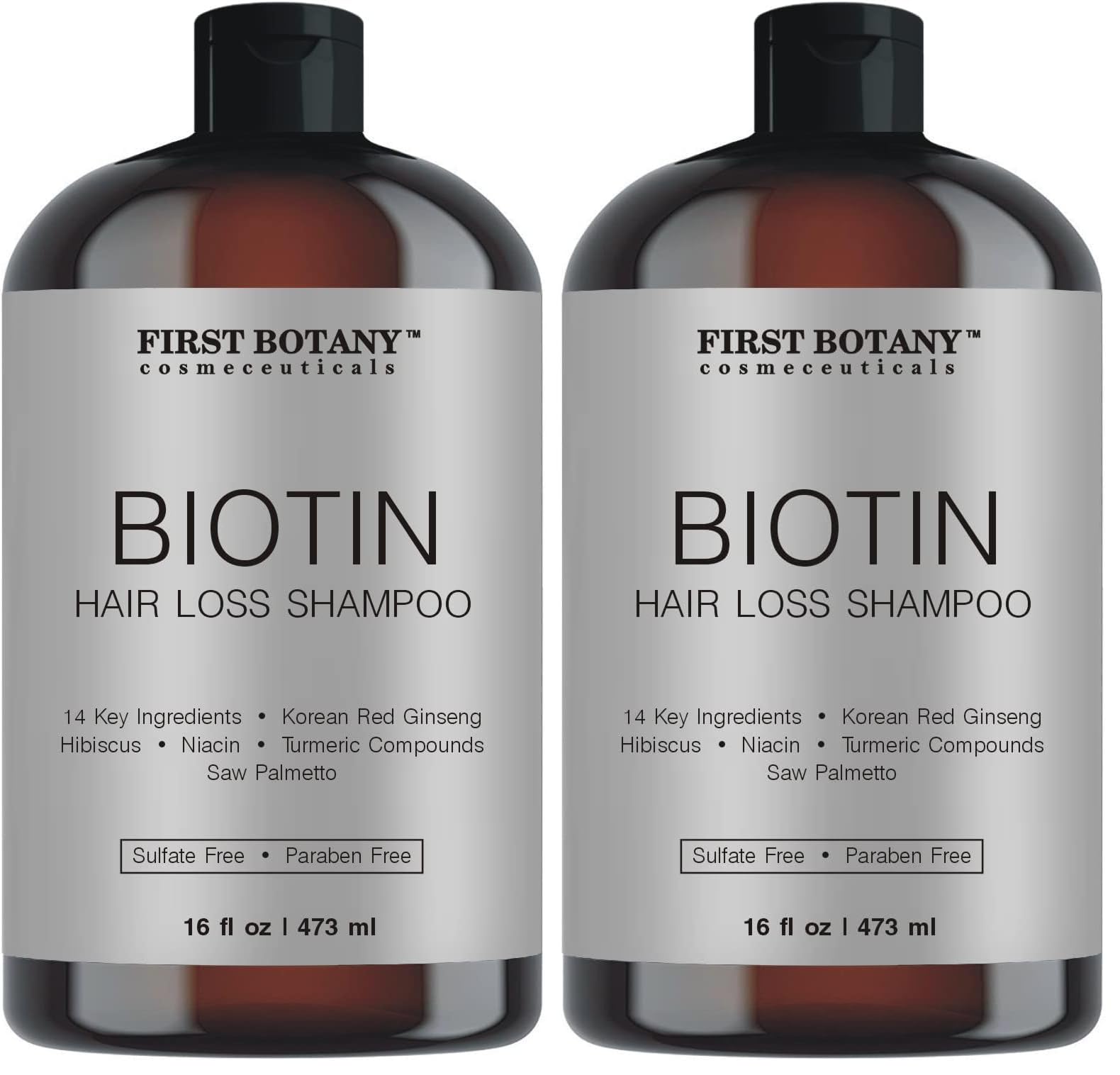 First Botany Cosmeceuticals hair regrowth shampoo bottle for daily hydration