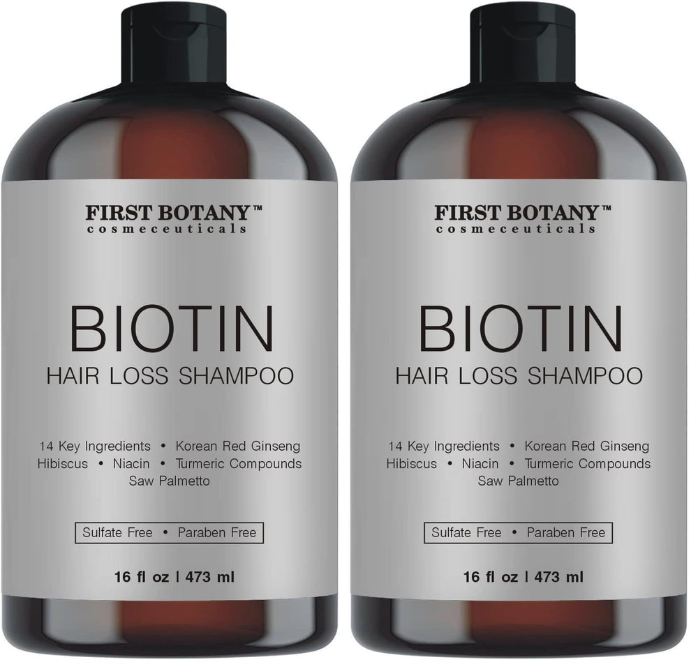 First Botany Cosmeceuticals hair regrowth shampoo bottle for daily hydration