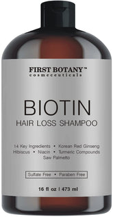 First Botany Cosmeceuticals shampoo bottle front for daily hydration