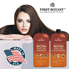 First Botany Hair Growth Conditioner Bottle for nourished strands and scalp support.