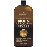 First Botany Hair Regrowth Shampoo bottle – sleek packaging for daily cleansing and freshness.