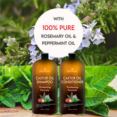 First Botany sulfate-free shampoo close-up emphasizing natural botanicals and scalp comfort.
