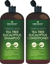 First Botany Tea Tree Eucalyptus Shampoo bottle for a refreshing scalp cleanse