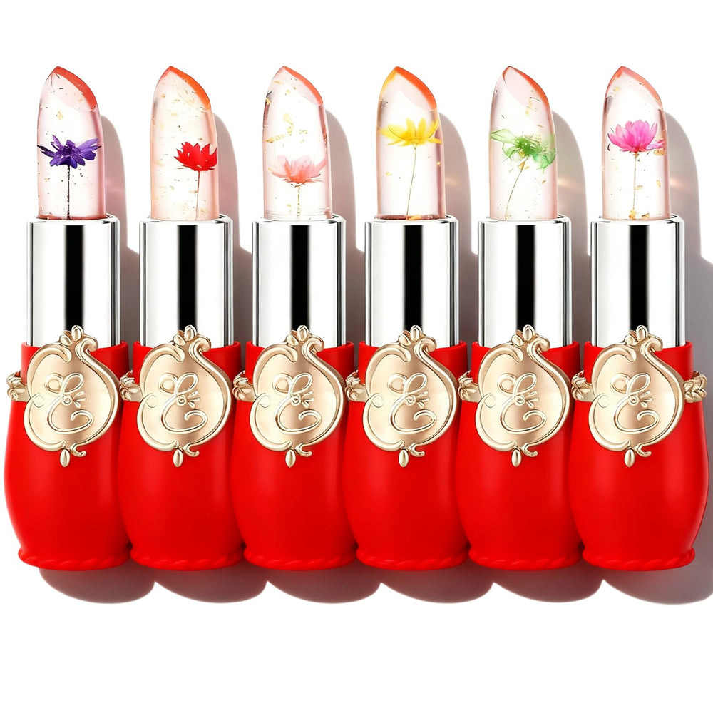 Firstfly Flower Jelly Lipstick Set packaging shows premium, gift-ready design.