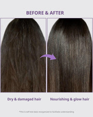 FIT YOUR SKIN Star Shine on damp hair for ends-first smoothing and shine.
