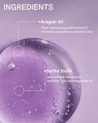 FIT YOUR SKIN Star Shine applied to ends smooths flyaways and dryness.