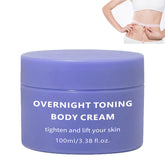 Fitbuter Overnight Toning Whip bottle with hydrating formula for firmer-looking skin.