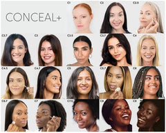Fitglow Conceal+ under-eye application demonstrates crease-resistant formula for smooth, long-lasting coverage