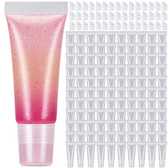 Fiwochic 8ml lip gloss tube clear for DIY projects and easy transport.