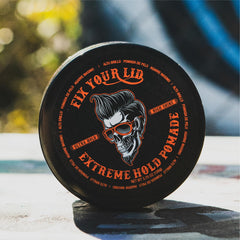 Fix Your Lid Extreme Hold application on hair for precise styling