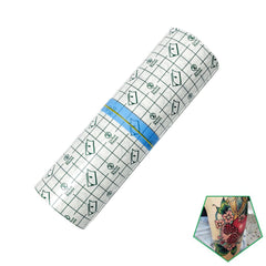 Flatoedu tattoo bandage roll 8x10 waterproof film protects fresh ink during healing.